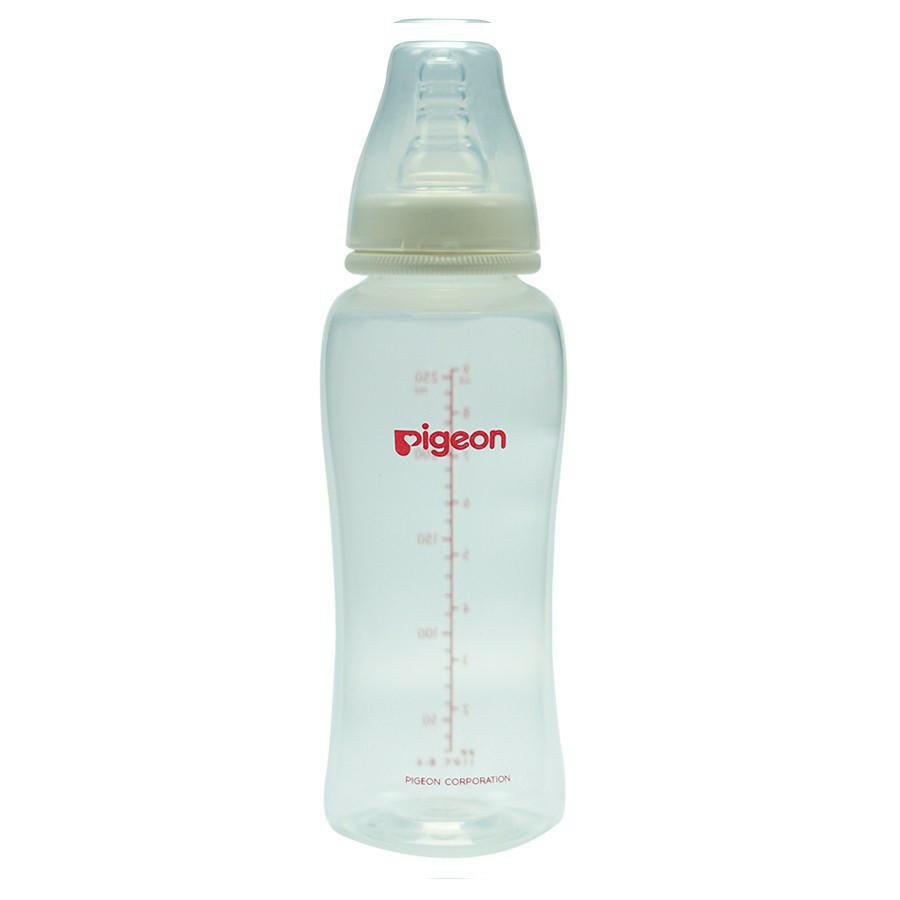 [Mã FMCG8 giảm 8% đơn 500K] Bình sữa cổ hẹp Pigeon PP Streamline 150ml/ 250ml