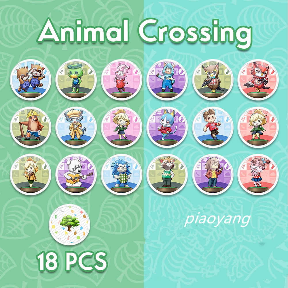 18 Thẻ Game Nfc Cho Nintendo Switch 3ds