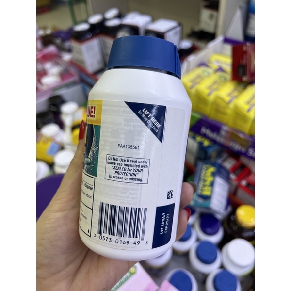 Viên uống gi ảm đa u nhu c ha sô t  200mg hộp 200 viên của Mỹ