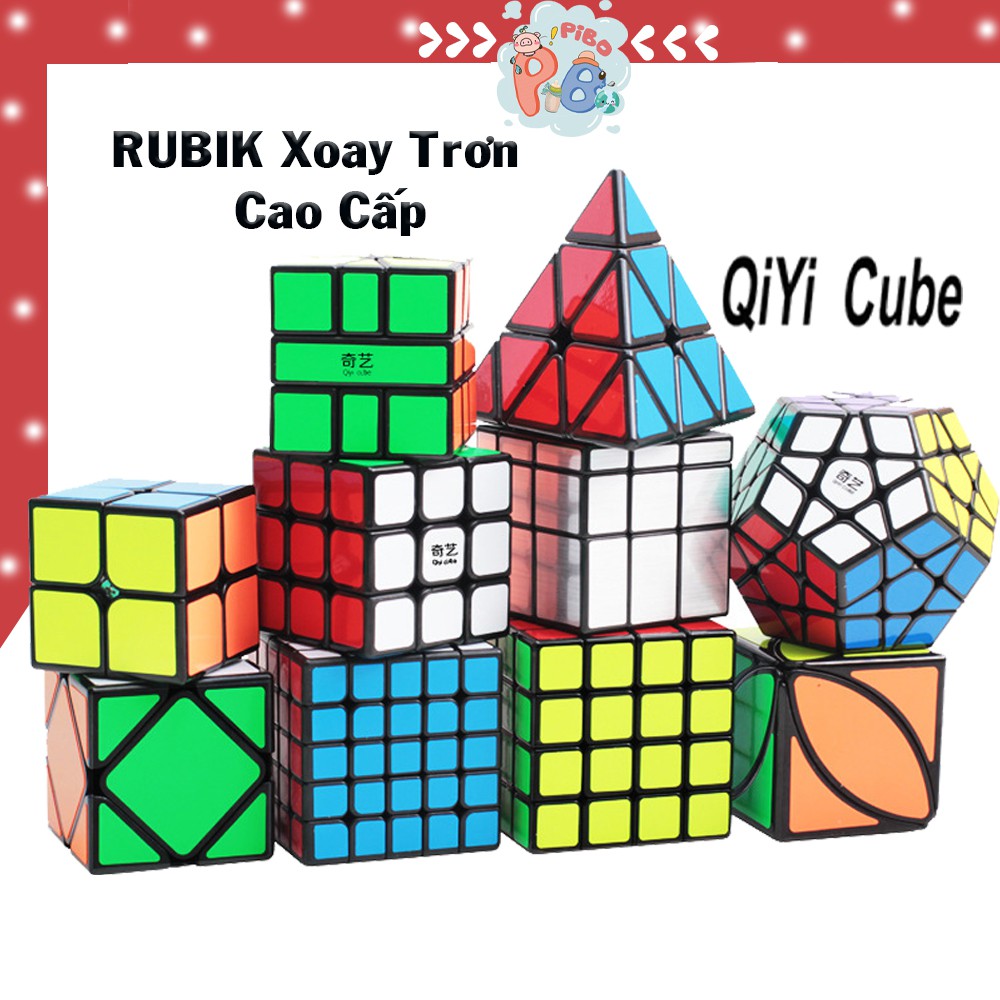 Rubik 2×2, 3×3, 4×4, 5×5, Megaminx, Pyraminx – Magic Cube Rubic Cao Cấp Khối Lập Phương Ma Thuật – PiBo Store
