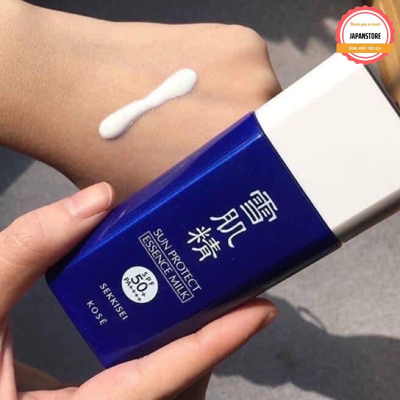 Kem chống nắng dạng sữa💖FREESHIP💖Chống nắng Nhật Bản Kose Sekkisei Skincare UV Milk SPF50+/PA++++  bảo vệ da | BigBuy360 - bigbuy360.vn