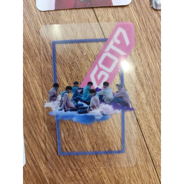 Album và CARD bo góc chính hãng của Got7
