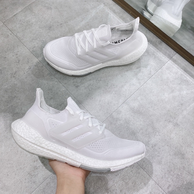 Giày thể thao sneaker Adidas Ultra Boost 2021 màu trắng