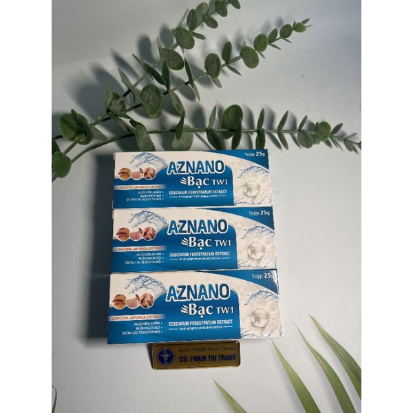 Kem bôi zona, dời leo, thủy đậu, herpes, tay chân miệng AZNANO BẠC TW1.