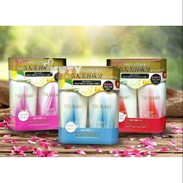 BỘ DẦU GỘI TSUBAKI