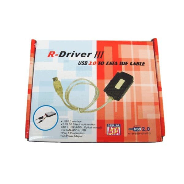 Cáp Chuyển Đổi R-Driver Iii Usb 2.0 Sang Sata Ide