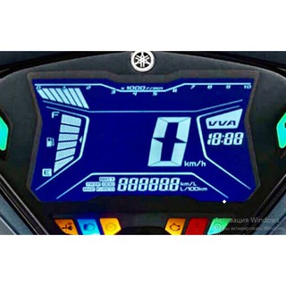 Màn hình LED đồng hồ dầu xe Yamaha NVX, Digital screen for Yamaha Aerox 155, Lcd Display