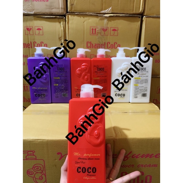 Sữa tắm COCO 800ml HÀNG CTY CHÍNH HÃNG 100%