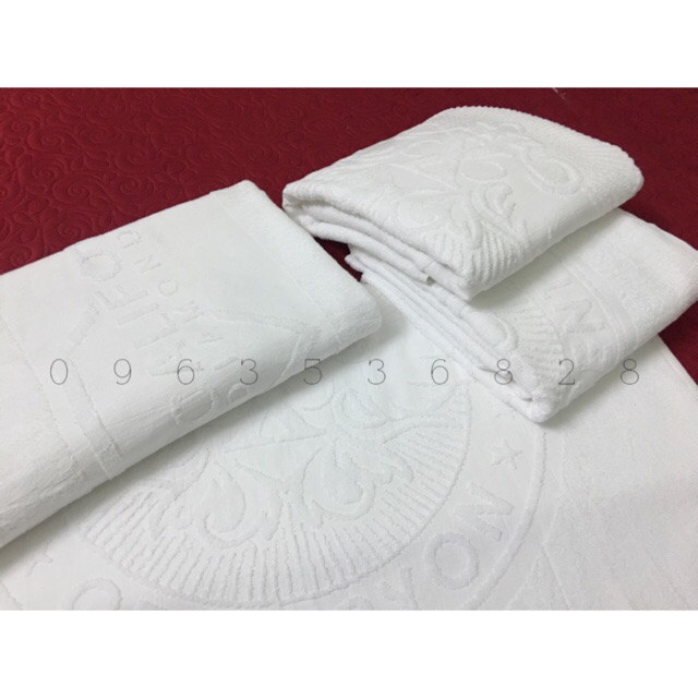 khăn bông cotton 65x130cm 380gr