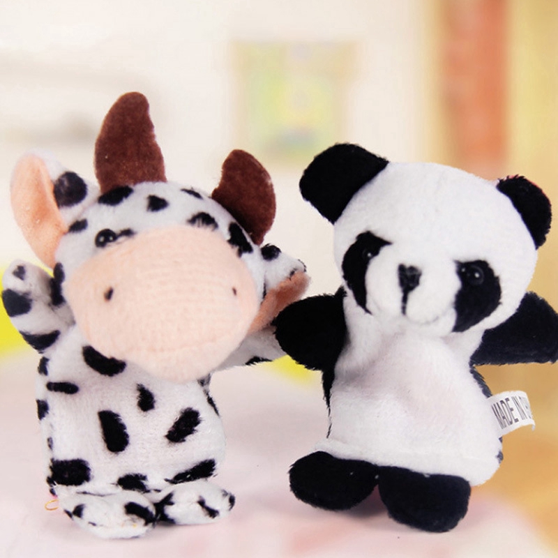 Bộ 10 Búp Bê Thú Rối Ngón Tay Đáng Yêu Cho Bé