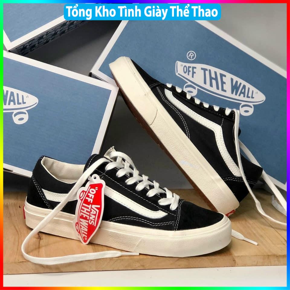 Giày thể thao Vans in chữ Fear of God có dây buộc nam nữ hot nhất năm 2022 full box bill