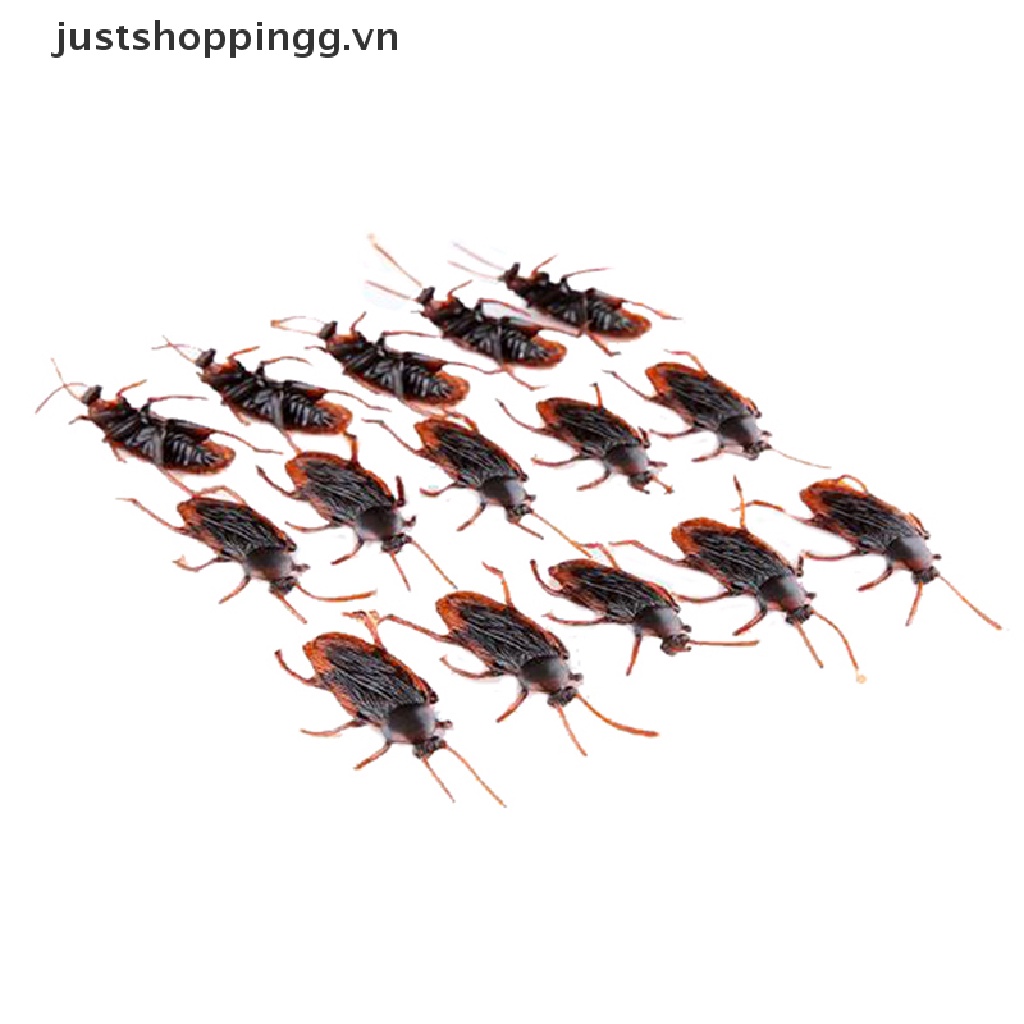Set 10 Mô Hình Con Gián Giả Bằng Cao Su Độc Đáo Sống Động