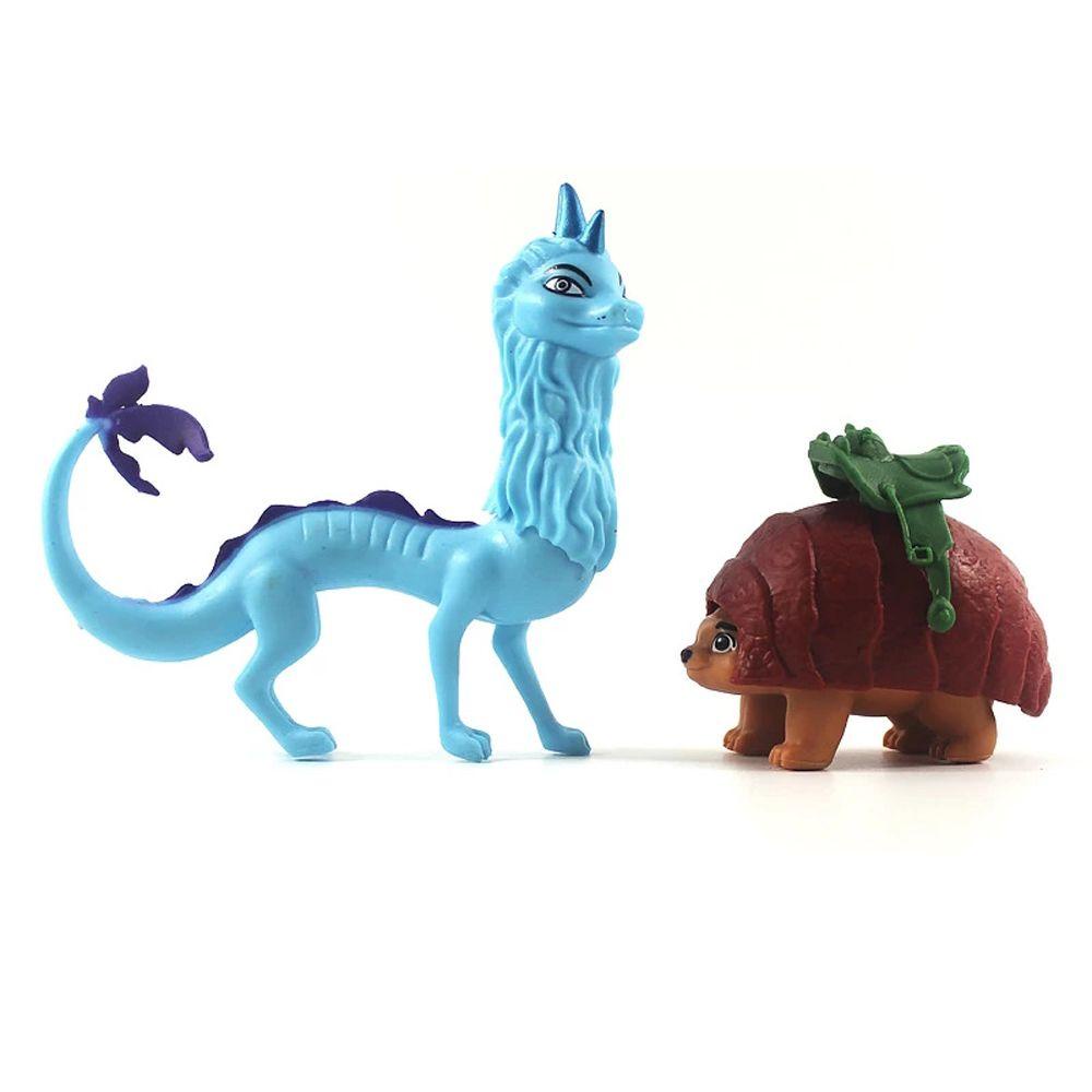 Mô Hình Nhân Vật Raya Và The Last Dragon Hoạt Hình Trang Trí Bàn Làm Việc