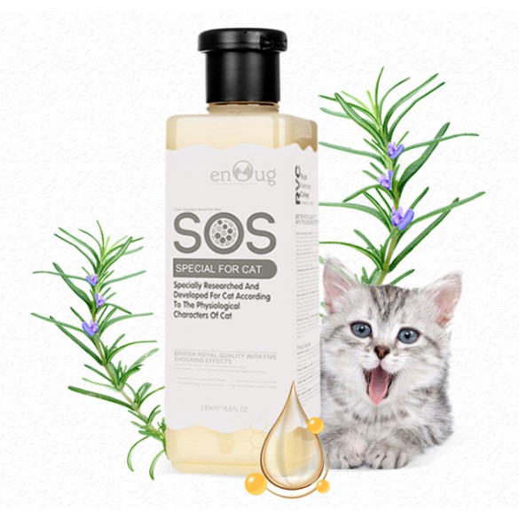 Sữa tắm SOS cho mèo