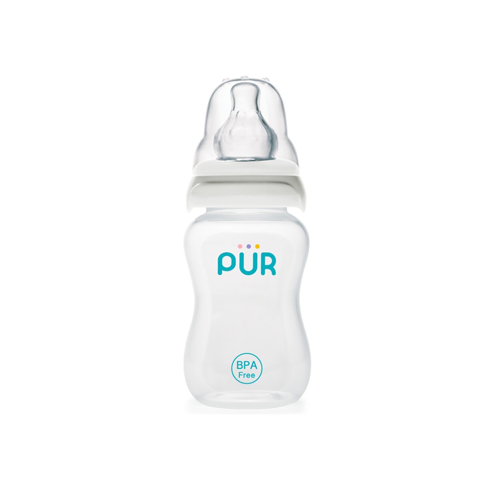 [Mã BMBAU50 giảm 7% tối đa 50K đơn 99K] Bình sữa cổ thường Pur - Comfort Feeder 120ml