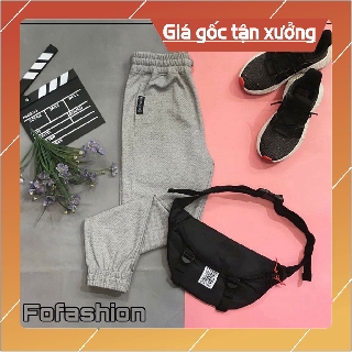 Quần Jogger nam nữ thun da cá Hàn quốc