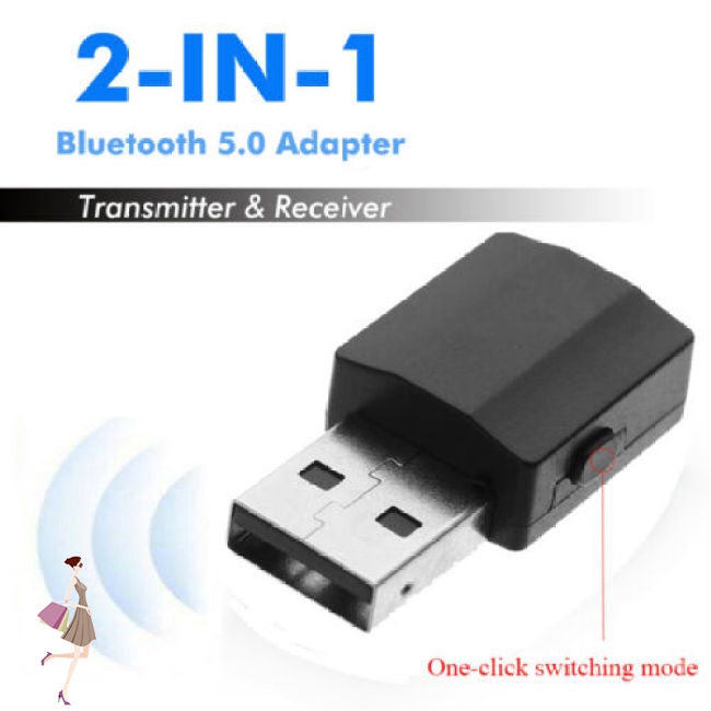 USb chuyển đổi Bluetooth 5.0 nhận và phát sóng 2 trong 1 chuyên dụng