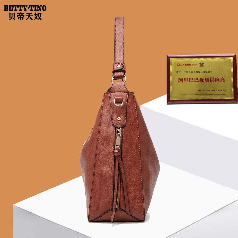 Cross Border WOMEN'S Bag Bag 2020 New Style Currently Available Europe and America Fashion Amazon Shoulder Hand Large-Vo