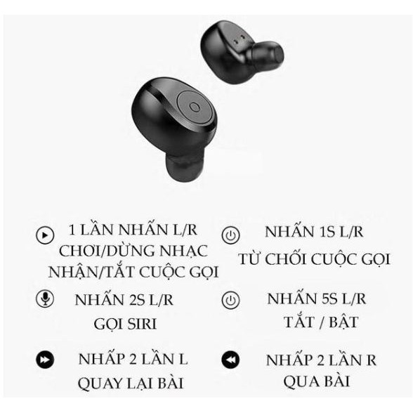 Tai nghe bluetooth F9 S11 hộp sạc dung lượng 4800 kiêm sạc dự phòng