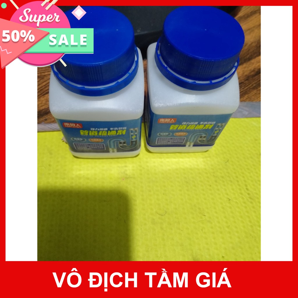 combo 1lọ thông cống loại to 1 chuyên sỉ sll mua ngay giảm giá 50% cho khách hàng