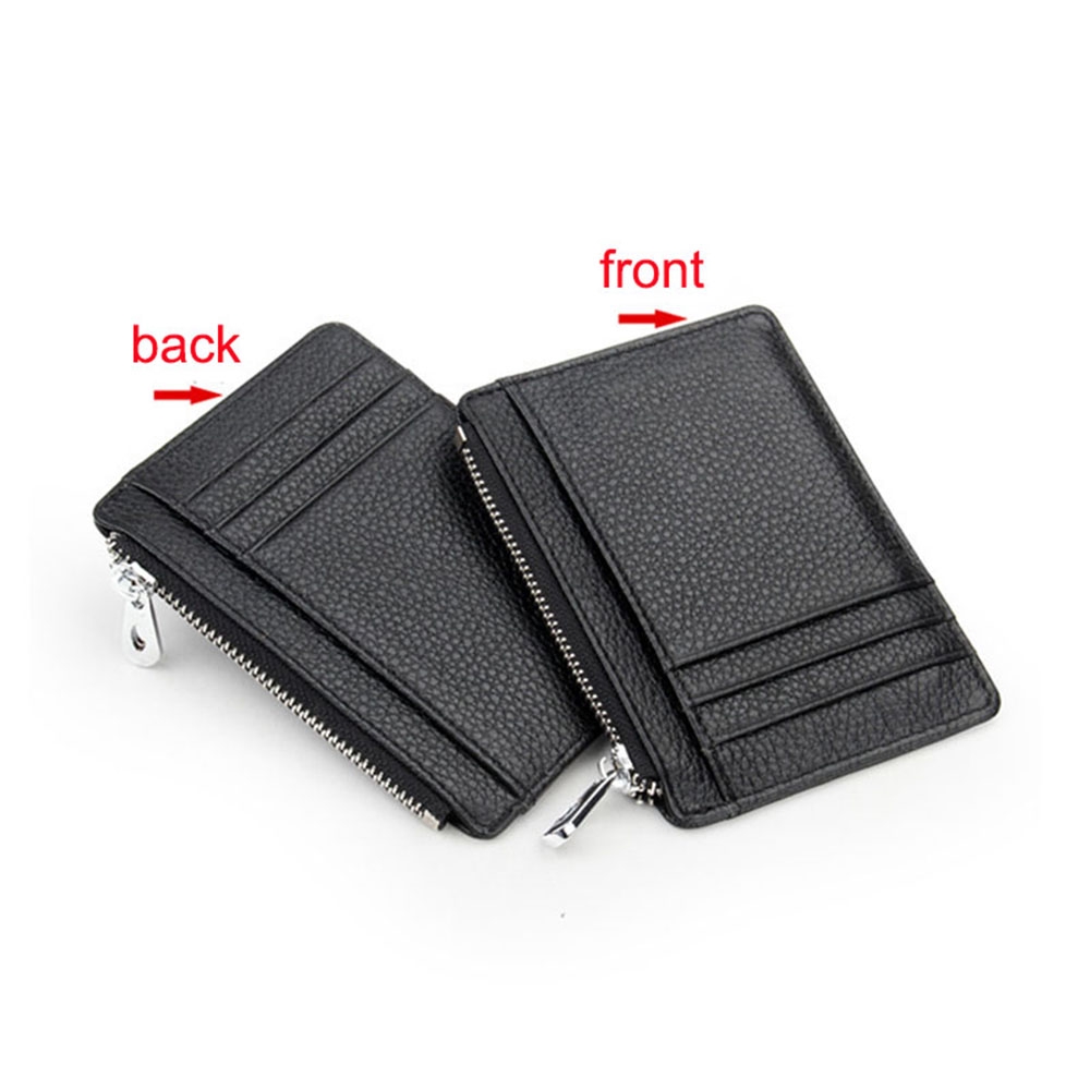 Ví Da Pu Đựng Thẻ Thời Trang Dành Cho Cả Nam Và Nữ