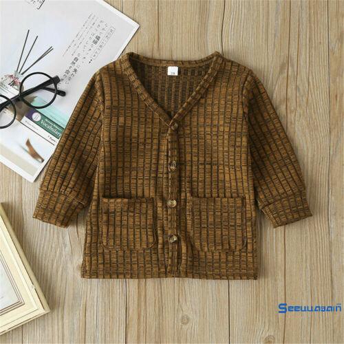 Áo Khoác Cardigan Dệt Kim Tay Dài Cho Bé