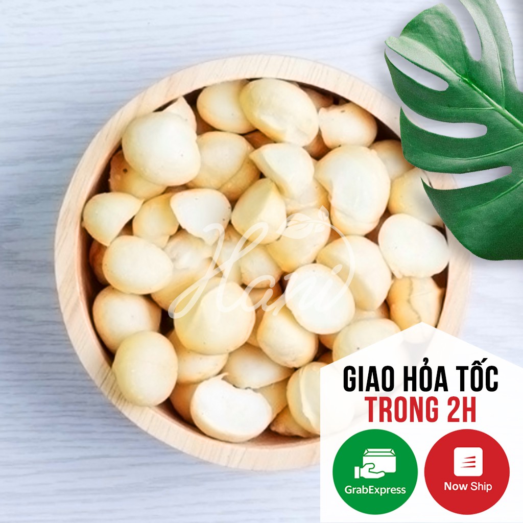 Nhân Maca Sấy Chín Sạch Thơm Giòn Béo 500g, Nữ Hoàng Các Loại Hạt Dak Lak ⛳ Dinh dưỡng HANI FOOD