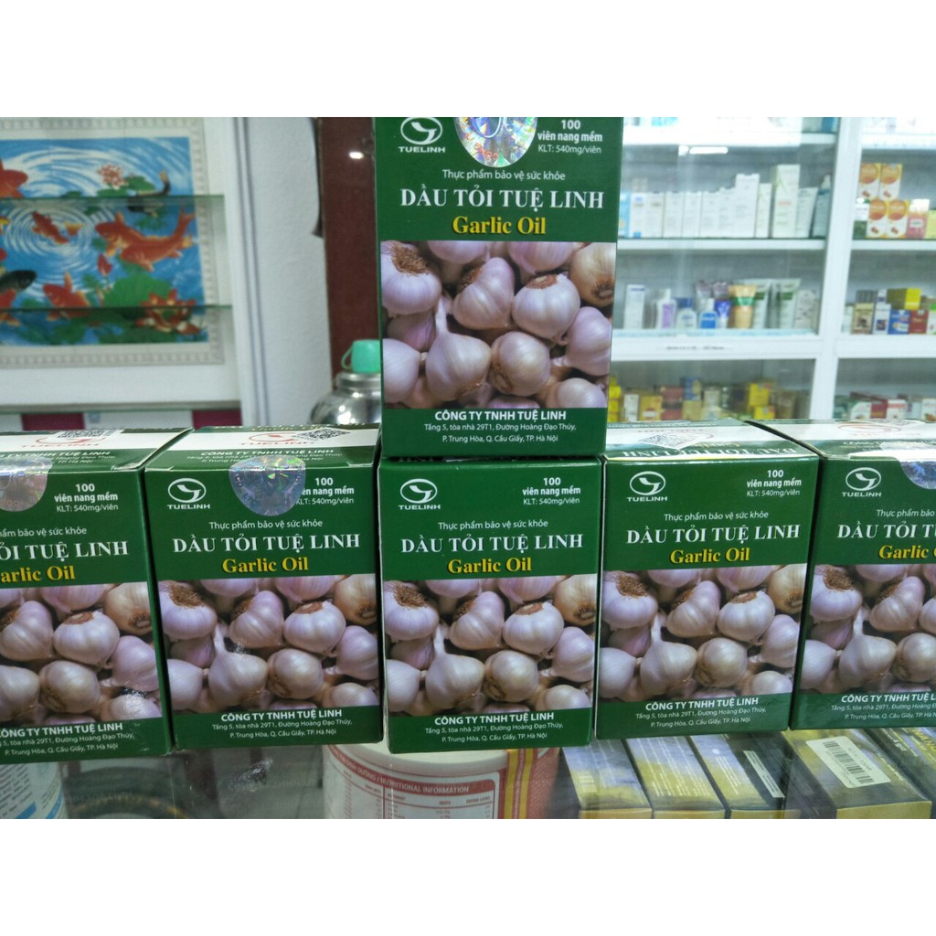 (Chính Hãng) Dầu tỏi Tuệ Linh Galic oil-Thực phẩm bảo vệ sức khỏe - | BigBuy360 - bigbuy360.vn