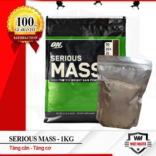 Gói Dùng thử Sample Sữa Dinh Dưỡng Tăng Cân Cho Người Gầy Serious Mass Của On 1kg  - Chính hãng