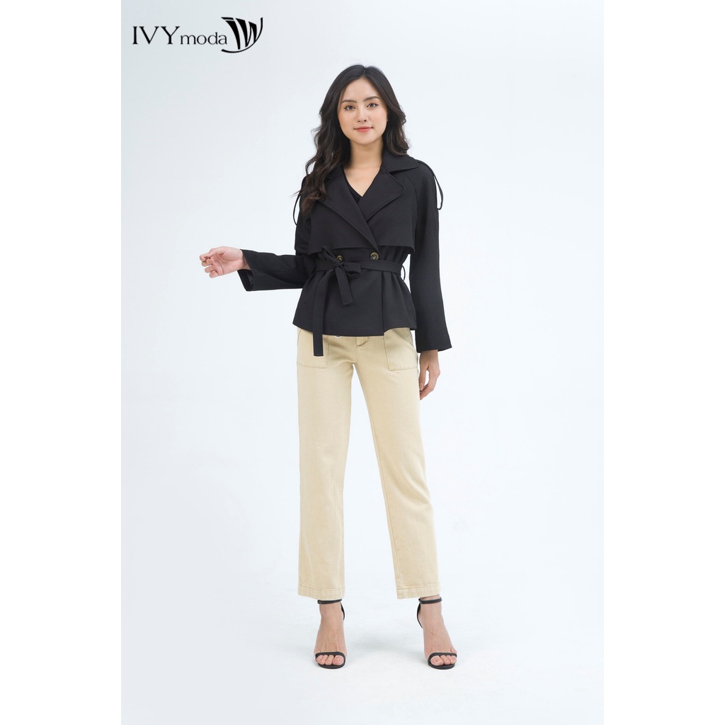 Áo khoác nữ tay giắc lăng IVY moda MS 70M5034