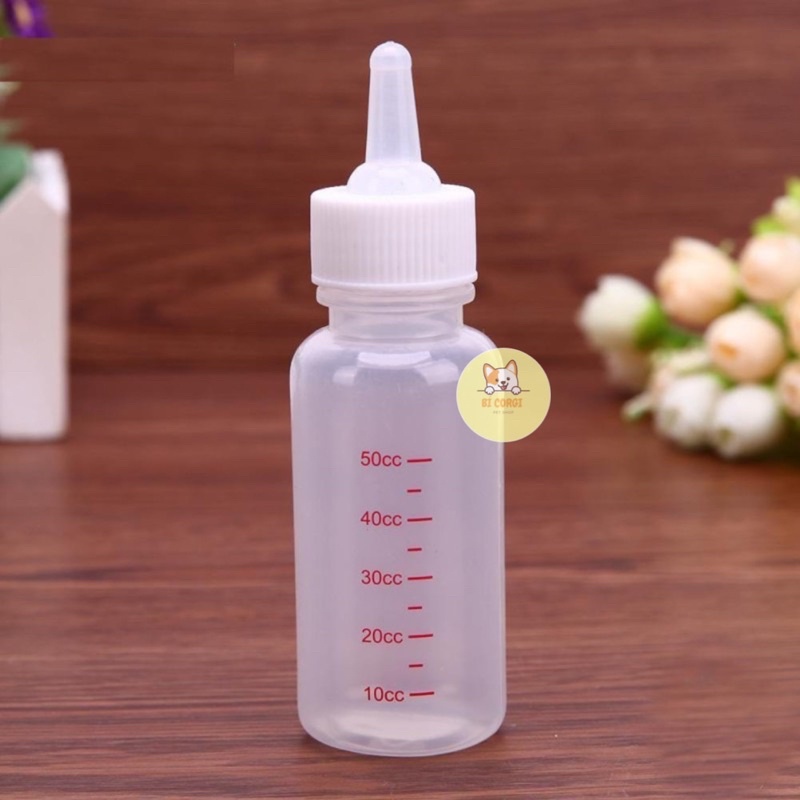 [HÀ NỘI] Bình Ti Bình Sữa Chó Mèo Sơ Sinh 60ml