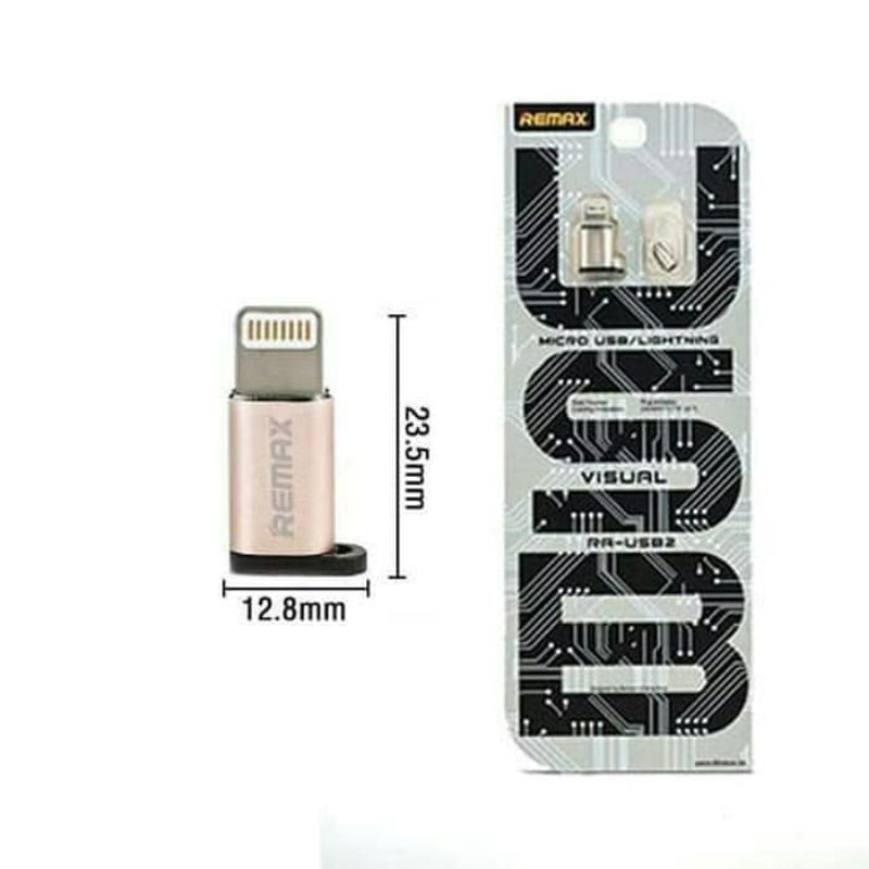 Đầu Chuyển Đổi Từ Remax Ra-usb2 Micro Usb Sang Lightning