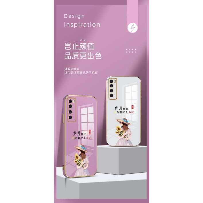Ốp Điện Thoại Viền Thẳng Mạ Điện Chất Lượng Cao Cho Redmi 9Redmi 9A Redmi 9C Redmi 8 Redmi 8A Redmi 10C Redmi 10A