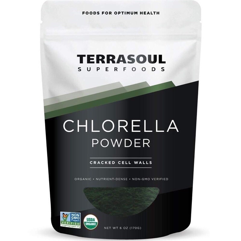 BỘT TẢO LỤC CHLORELLA HỮU CƠ