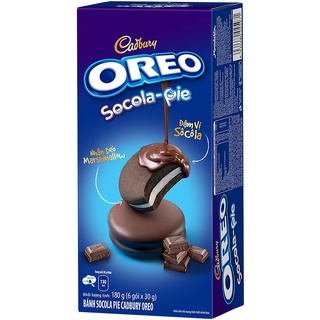 Hộp Bánh Oreo Sôcôla Pie 180g (6 Gói)