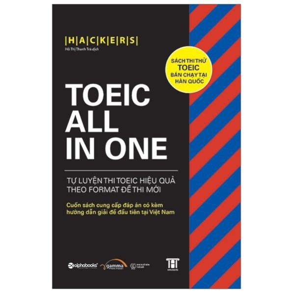Sách-Toeic all in one-Tự luyện thi Toeic hiệu quả theo format đề thi mới
