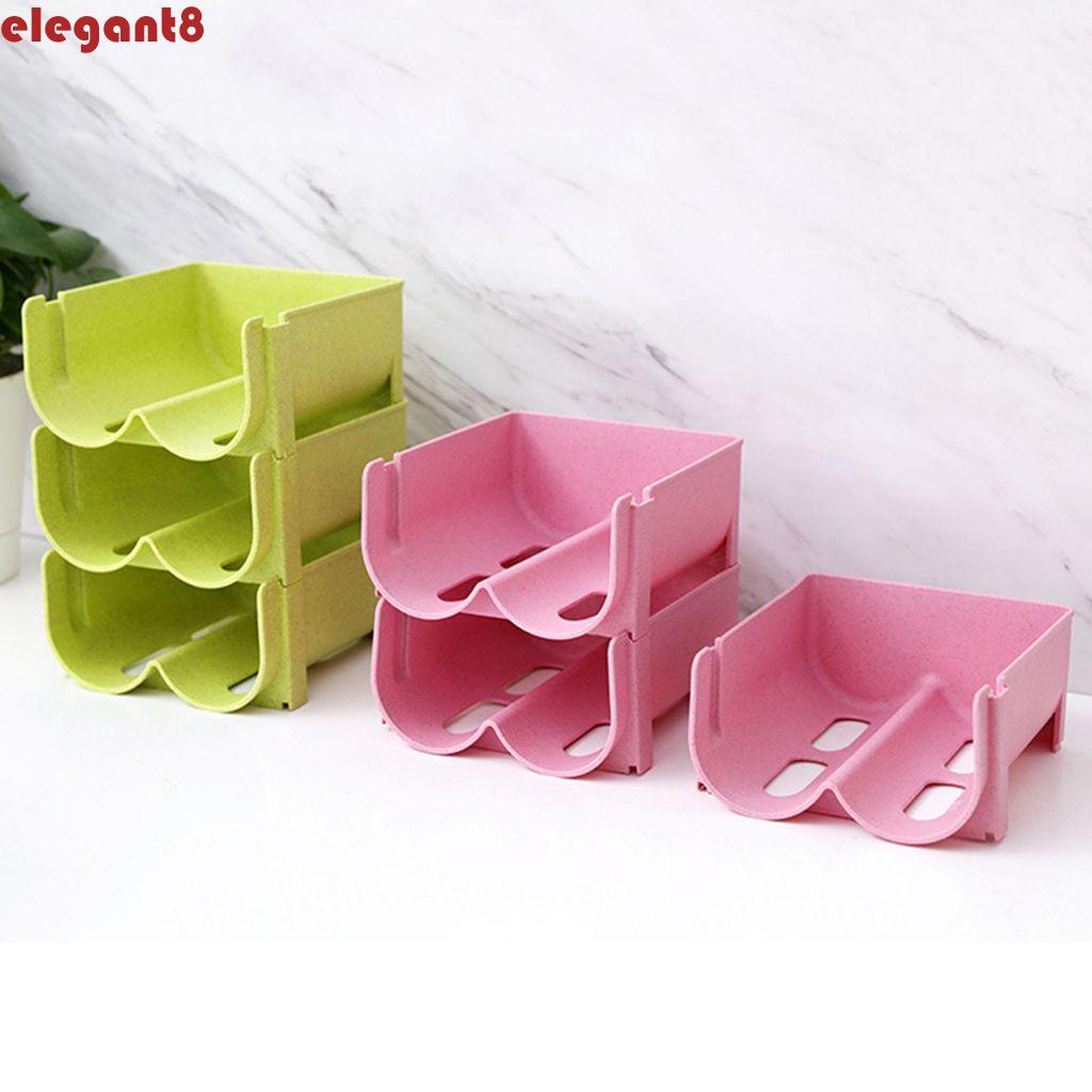 Giá Đỡ Chai Rượu Bia Đa Chức Năng Bằng PP Dày Dặn Tiện Dụng Cho Tủ Lạnh