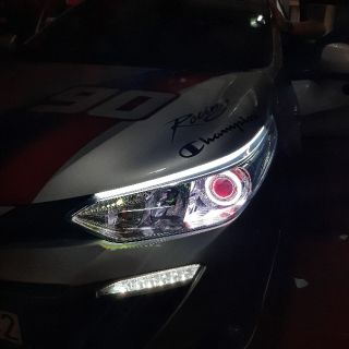 LED MÍ SILICON CHẠY ĐUỔI AUDI CHO XE VIOS