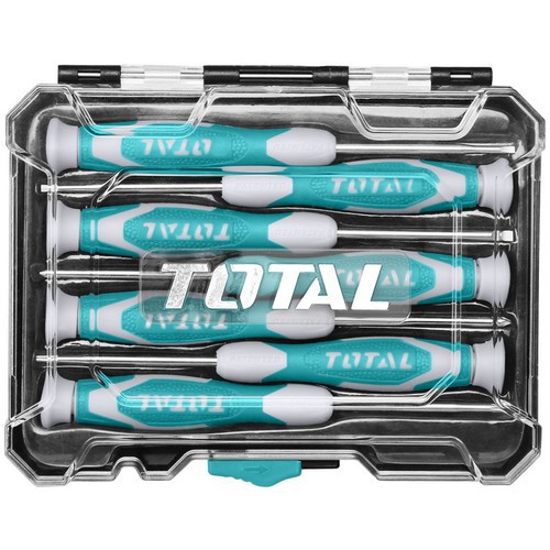 Bộ tuốc nơ vít  7 chi tiết Total THT250726