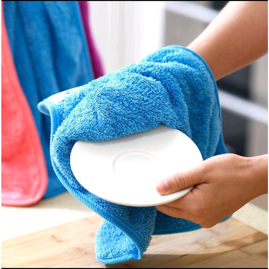 Khăn Lau Nhà Bếp , Khăn Lay Tay Siêu Thấm 100% Coton