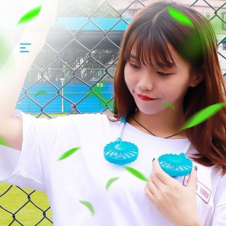 [Free Ship- Hàng loại 1] Quạt Đeo Cổ Mini Thông Minh /Quạt đeo cổ thể thao cầm tay mini Nhỏ Gọn Aưn Mỳ Tiện lợi Siêu mát