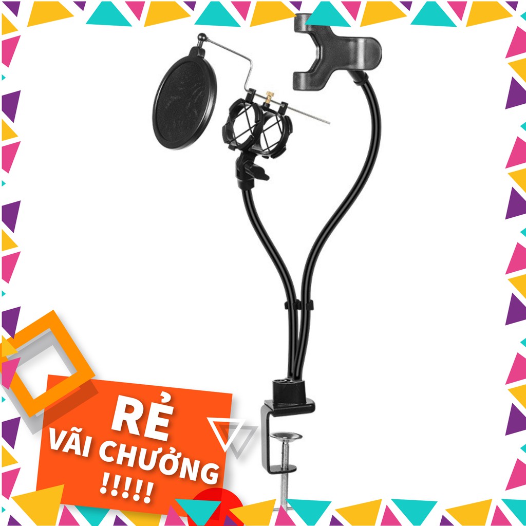 (Cao Cấp) Microphone livestream - Microphone karaoke thu âm livestream 5245 (Mua Ngay Kẻo Hết)