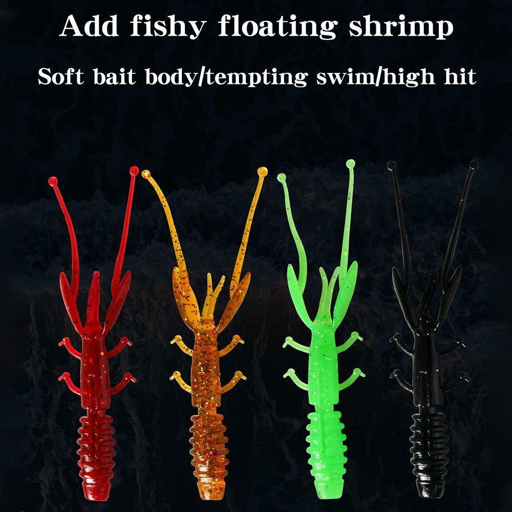 MYRONGVN Set 12 Mồi Câu Cá Giả Bằng Silicone Chất Lượng Cao