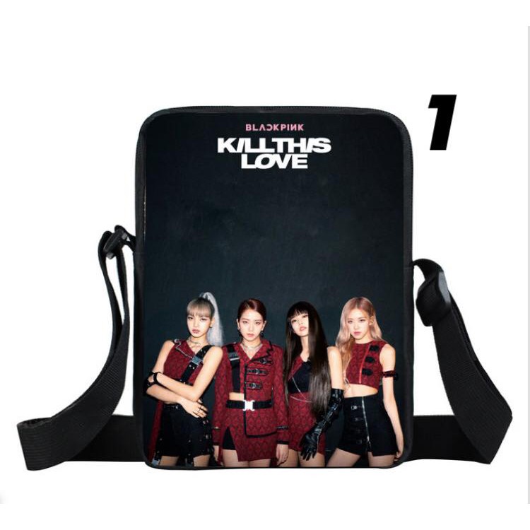 Túi đeo chéo Black pink
