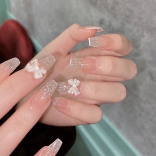 Charm nơ, set nơ nail đính móng mix màu