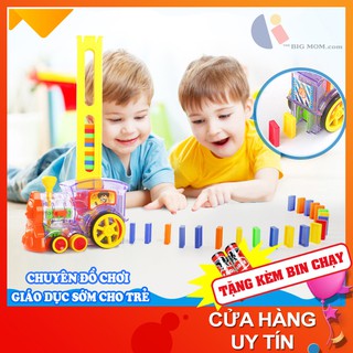 [𝐇𝐎𝐓] TÀU HỎA XẾP DOMINO TỰ ĐỘNG BÉ THỎA SỨC SÁNG TẠO