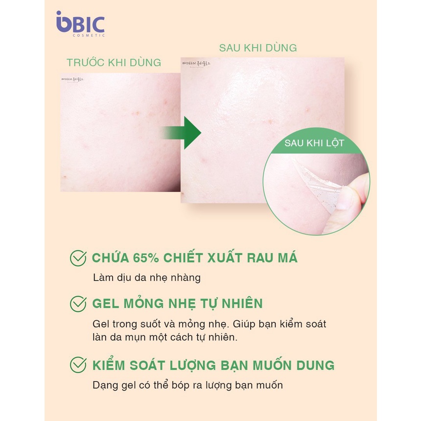 Miếng dán mụn bảo vệ rau má dạng gel Prreti loại bỏ bã nhờn chăm sóc da dịu nhẹ tự nhiên 10g