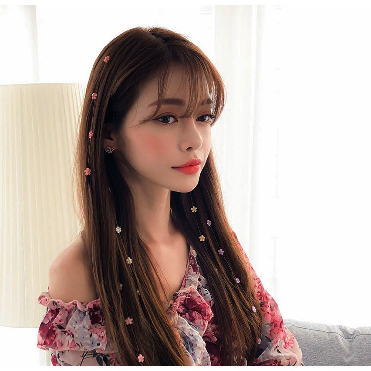 Dây cài tóc hoa 7 màu hot