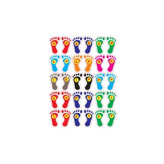 Set decal dán hình bàn chân, dán bậc thang, dán hành lang