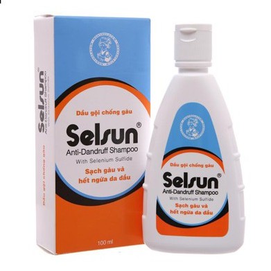 Dầu Gội Và Xã CHỐNG GÀU SELSUN - Anti - Dandruff Shampoo 100ml